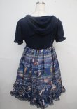 画像2: PUTUMAYO / 黒猫Circusワンピース  ネイビー Y-25-03-23-094-PT-OP-SZ-ZY (2)