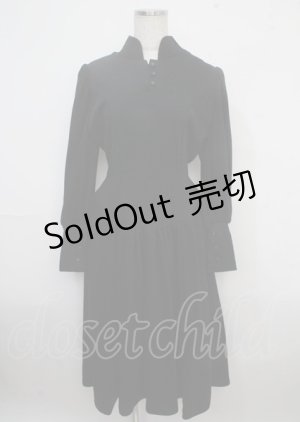 画像: Granny Sue / ついでにバッスルワンピ  黒 Y-25-03-23-095-GO-OP-SZ-ZY