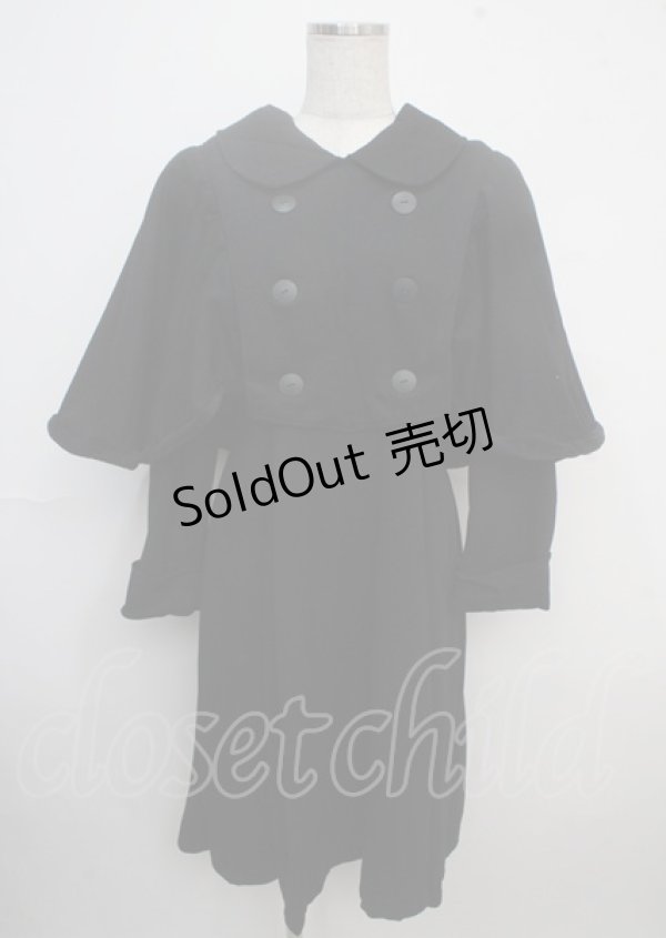 画像1: Granny Sue / アーミー風暖かワンピ  黒 Y-25-03-23-097-GO-OP-SZ-ZT275 (1)