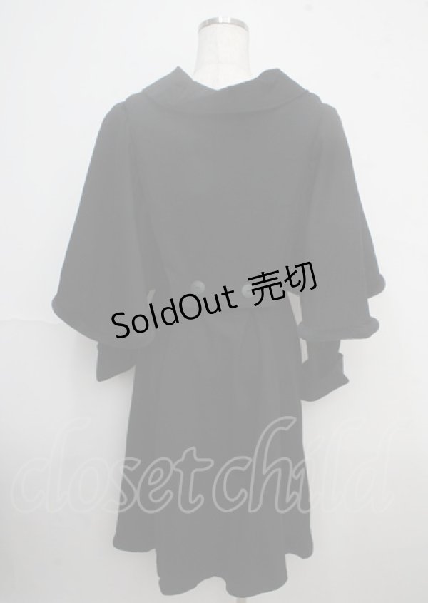 画像2: Granny Sue / アーミー風暖かワンピ  黒 Y-25-03-23-097-GO-OP-SZ-ZT275 (2)