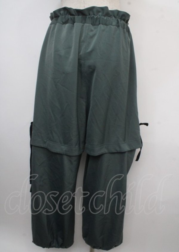 画像2: axes femme POETIQUE / ギミックデザインカーゴパンツ M グリーン Y-25-03-23-111-AX-PA-SZ-ZI (2)