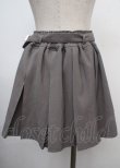画像2: axes femme POETIQUE / プリーツミニスカート M グレー Y-25-03-23-117-AX-BL-SZ-ZY (2)