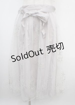 画像: axes femme / お星さまチュールスカート M ラベンダー Y-25-03-23-127-AX-SK-SZ-ZY