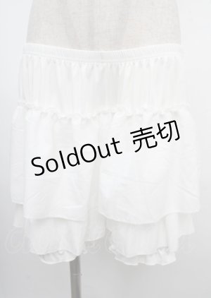 画像: LOITAその他 / ショートドロワーズ  白 Y-25-03-23-134-PU-PA-AS-ZY
