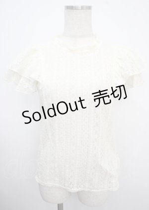 画像: F＆A / 総レーストップス F アイボリー Y-25-03-23-025-LO-TO-SZ-ZY