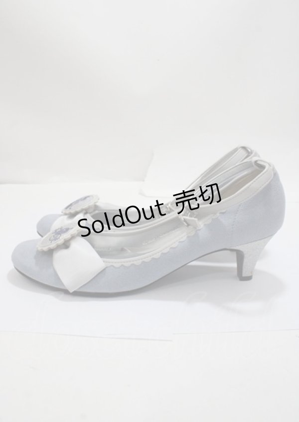 画像2: axes femme POETIQUE / ファンタジータイムパンプス L サックス Y-25-03-26-041-AX-SH-SZ-ZT-K022 (2)