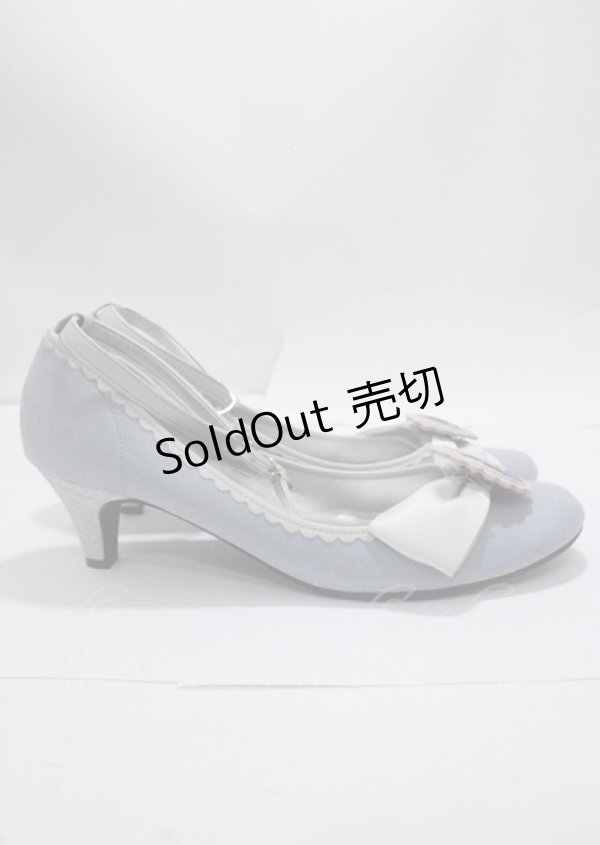 画像4: axes femme POETIQUE / ファンタジータイムパンプス L サックス Y-25-03-26-041-AX-SH-SZ-ZT-K022 (4)