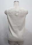画像2: axes femme / 繊細レースタンクトップ M 生成り Y-25-03-26-064-AX-TO-SZ-ZY (2)