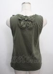 画像2: axes femme / はしごレースタンク M グリーン Y-25-03-26-070-AX-TO-SZ-ZY (2)