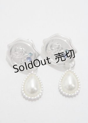画像: axes femme / 封蝋モチーフイヤリング  シルバー Y-25-03-26-008-AX-AC-SZ-ZY