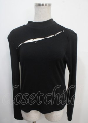 画像: PUNK RAVE / Black Scar Top XS-S ブラック Y-25-03-26-098-PU-TO-SZ-ZY
