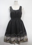 画像1: axes femme POETIQUE / トイマーチノースリワンピース M 黒 Y-25-03-26-106-AX-OP-SZ-ZI (1)