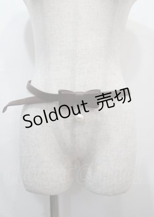 画像: m petit by misako / サンリオキャラクターズコラボ マイメロディベルト  中茶 Y-25-03-26-012-LO-ZA-SZ-ZY