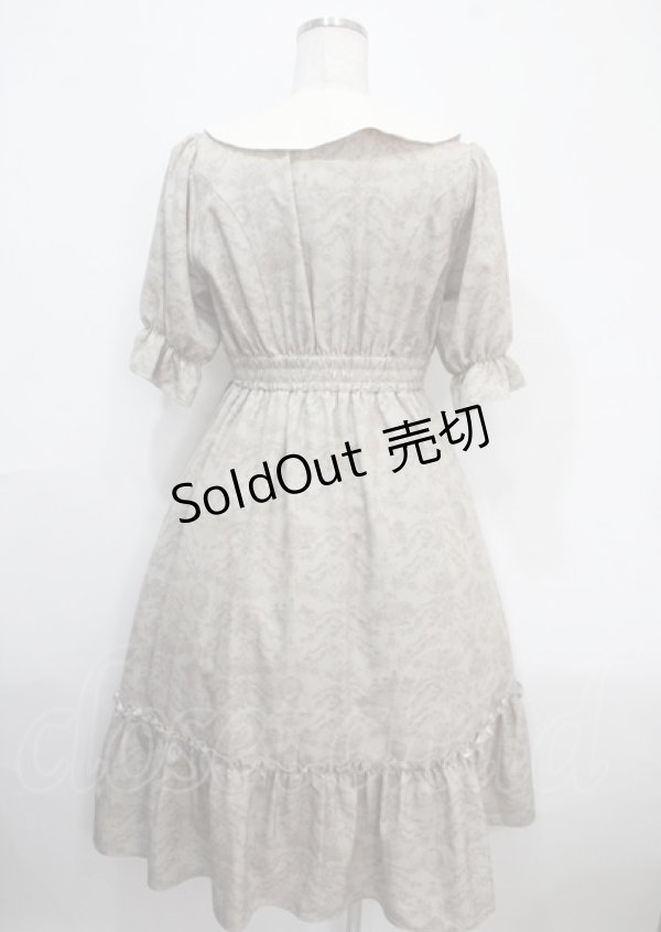 画像2: m petit by misako / NINA’Sコラボトワルドジュイワンピース S 中薄橙 Y-25-03-26-113-LO-OP-SZ-ZT104 (2)