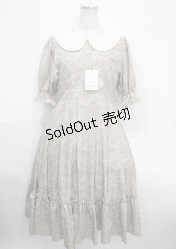 画像1: m petit by misako / NINA’Sコラボトワルドジュイワンピース M 中薄橙 Y-25-03-26-114-LO-OP-SZ-ZY (1)