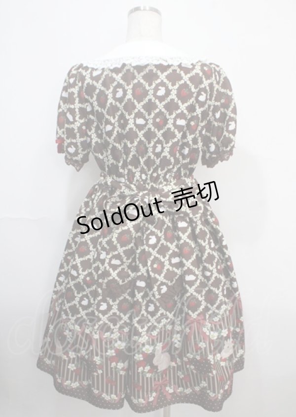 画像2: axes femme kawaii / ベリーフィールズワンピース M 茶 Y-25-03-26-153-AX-OP-SZ-ZY (2)