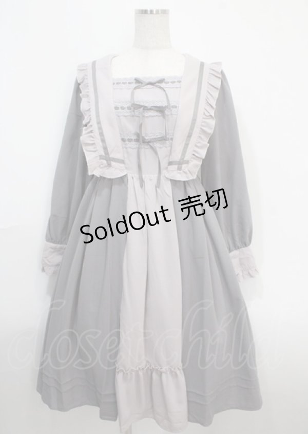 画像1: axes femme kawaii / リナズワンピース M グレー Y-25-03-26-156-AX-OP-SZ-ZY (1)