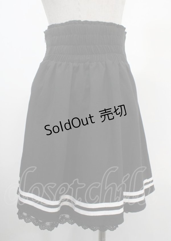 画像2: axes femme POETIQUE / ウエストデザインミニスカート M 黒 Y-25-03-26-176-AX-SK-SZ-ZY (2)
