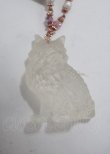 画像2: axes femme POETIQUE / ガーデンキャットネックレス  ピンク Y-25-03-26-002-AX-AC-SZ-ZY (2)