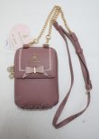画像1: m petit by misako / ショルダーバッグ  中桃 Y-25-03-26-031-LO-BG-SZ-ZY (1)