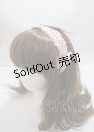 画像: m petit by misako / TT*AMPLカチューシャ  中桃 Y-25-03-26-036-LO-AC-SZ-ZY