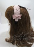 画像2: m petit by misako / TT*AMPLカチューシャ  中桃 Y-25-03-26-036-LO-AC-SZ-ZY (2)