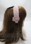 画像3: m petit by misako / TT*AMPLカチューシャ  中桃 Y-25-03-26-036-LO-AC-SZ-ZY (3)