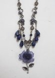 画像1: axes femme / ローズモチーフネックレス  シルバー Y-25-03-26-005-AX-AC-SZ-ZY (1)