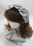画像1: axes femme kawaii / プチリボンヘッドドレス F グレー Y-25-03-26-040-AX-AC-SZ-ZY (1)