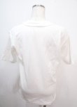 画像2: KANEKO ISAO / 半袖カットソー  白 Y-25-04-01-057-EL-TO-SZ-ZY (2)