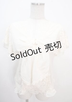 画像: axes femme / リボンディテールプルオーバー M 生成り Y-25-04-01-084-AX-TO-SZ-ZY