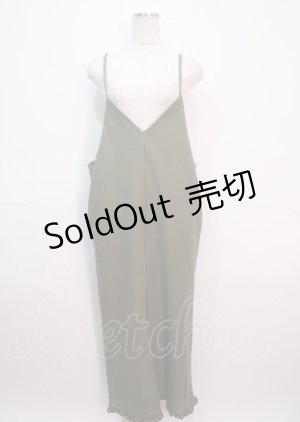 画像: axes femme / Tシャツsetコンビネゾン M カーキ Y-25-04-01-113-AX-OP-SZ-ZY