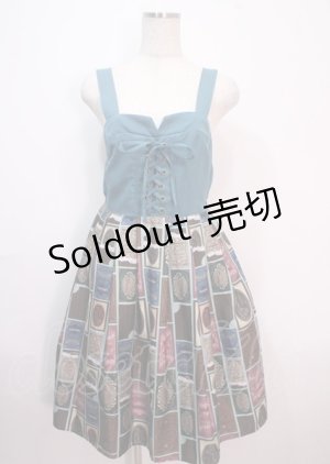 画像: axes femme POETIQUE / ショコラトリーキャミワンピース M グリーン Y-25-04-01-114-AX-OP-SZ-OS