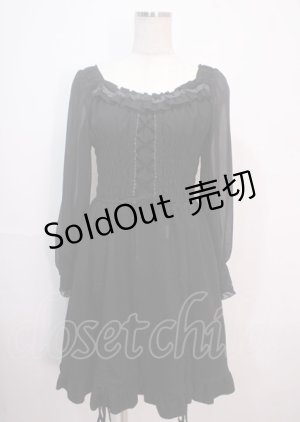 画像: axes femme / ワンピース M 黒 Y-25-04-01-120-AX-OP-SZ-ZY