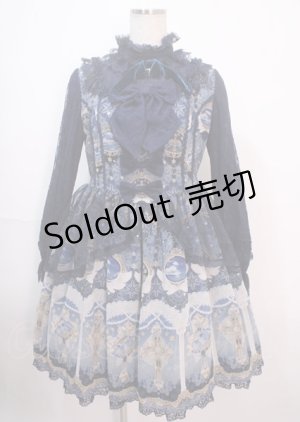 画像: Angelic Pretty /Celestialドレス  紺 Y-25-04-01-127-AP-OP-SZ-ZY
