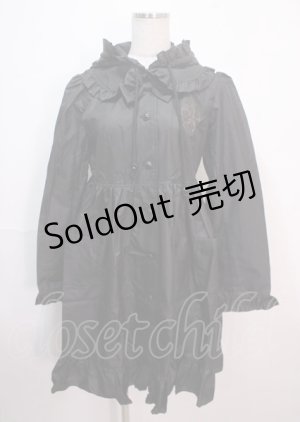 画像: ALICE and the PIRATES / A/Pレインコート  黒 Y-25-04-01-131-PA-OP-SZ-ZY