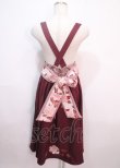 画像2: Amavel / おもひでの玩具箱和風スカート  ワイン Y-25-04-01-143-CA-SK-SZ-ZY (2)
