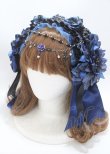 画像1: Atelier Beatrice / ヘッドドレスカチューシャ  ブルー Y-25-04-01-017-GO-AC-SZ-ZY (1)