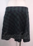 画像2: CHOICE / チェック柄ラップスカート  グリーン Y-25-04-01-187-PU-SK-SZ-ZY (2)