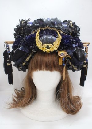 画像: Atelier Beatrice / 花魁ヘッドピース  青 Y-25-04-01-019-GO-AC-SZ-ZY
