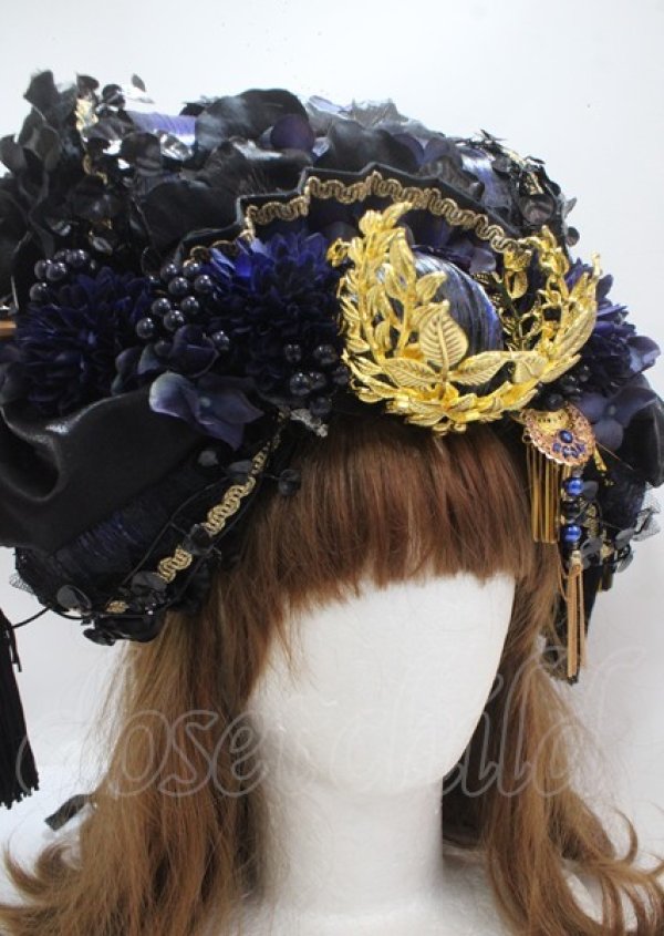 画像5: Atelier Beatrice / 花魁ヘッドピース  青 Y-25-04-01-019-GO-AC-SZ-ZY (5)