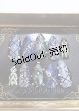 画像: Magnifique / ネイルチップ L ネイビー Y-25-04-01-005-GO-ZA-SZ-ZY