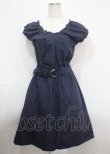 画像1: axes femme / ワンピース M 紺 Y-25-04-03-093-AX-OP-SZ-ZY (1)