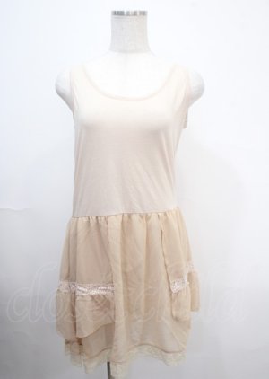 画像: axes femme / インナーワンピース  オフ Y-25-04-03-126-AX-OP-AS-ZY