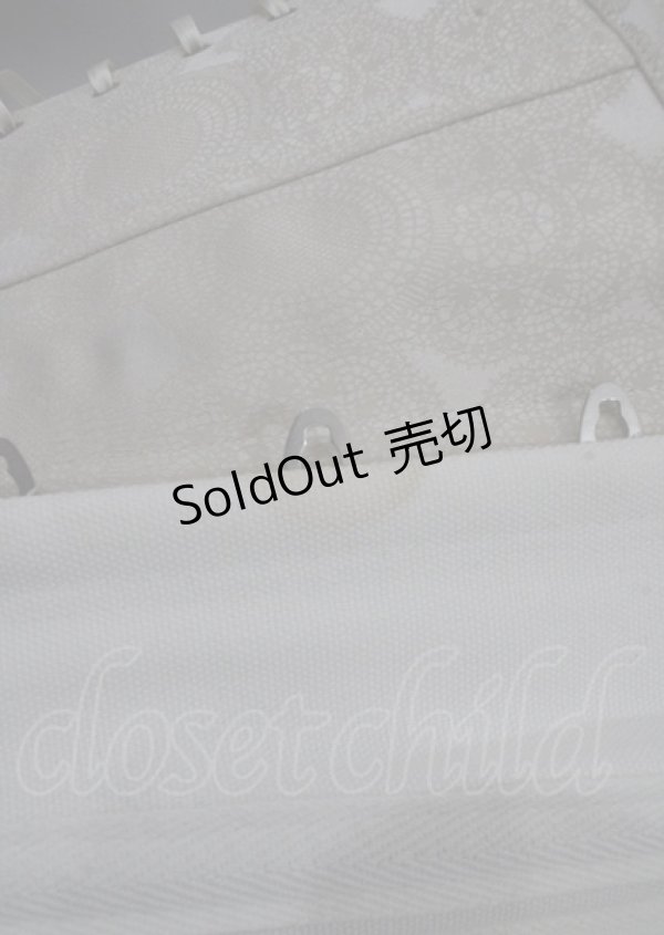 画像3: abilletage / レースプリントコルセット  アイボリー Y-25-04-03-145-GO-TO-SZ-ZS (3)