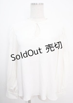 画像: axes femme / セーラー襟付セットトップス F 白 Y-25-04-03-015-AX-TO-SZ-ZY
