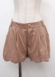 画像1: axes femme / ショートパンツ M ブラウン Y-25-04-03-178-AX-PA-SZ-ZY (1)
