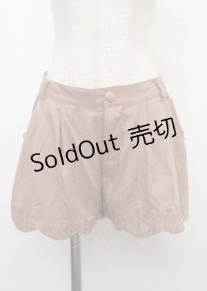 画像: axes femme / ショートパンツ M ブラウン Y-25-04-03-178-AX-PA-SZ-ZY