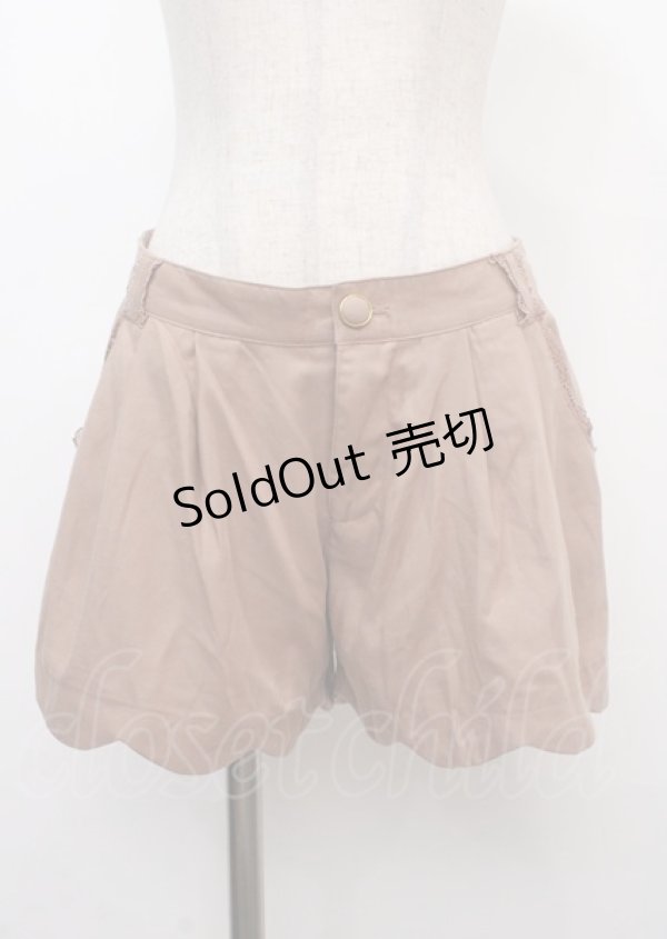 画像1: axes femme / ショートパンツ M ブラウン Y-25-04-03-178-AX-PA-SZ-ZY (1)