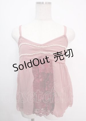 画像: axes femme / アウターキャミ   Y-25-04-03-033-AX-TO-SZ-ZY